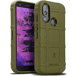 Case for CAT S62 PRO Phone, Nakedcellphone Special Ops Tactical Armor Rugged Shield [Anti-Fingerprint, Matte Grip Texture] Olive OD Green